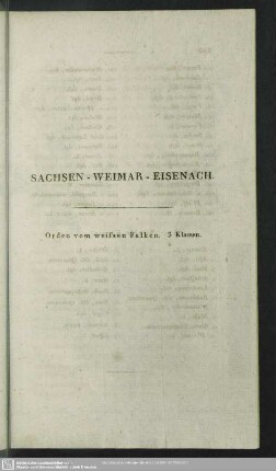 Sachsen - Weimar - Eisenach