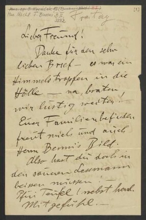 Brief an Ferruccio Busoni, 28.06.1895