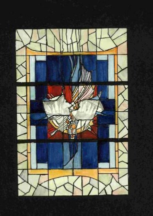 Entwurf für ein Altarfenster in der Evangelischen Kirche in Olberode