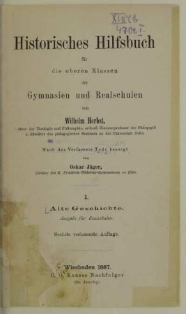 1R: Alte Geschichte