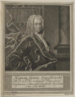 Bildnis des Herman. Henric. Engelbrecht