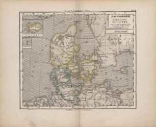 Daenemark - Schleswig, Holstein und Lauenburg, Island u. Fär-Öer