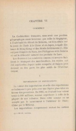 Chapitre VI. Commerce