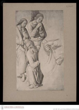 Studie für eine Grablegung Christi
