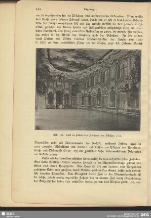 Saal im Palais des Freiherrn von Schälzer, 1765