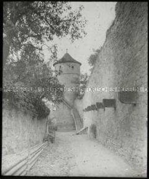 Die Spitalbastei in Rothenburg ob der Tauber
