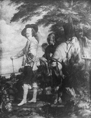 Anthonis van Dyck (1599-1641), Karl I. auf der Jagd, Paris, Louvre