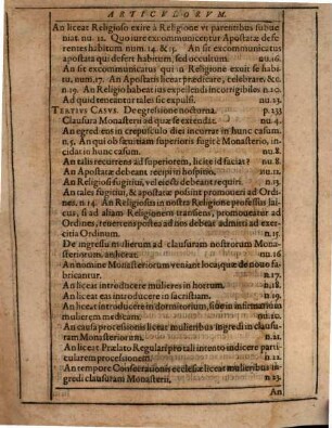 Tractatus de casibus reservatis