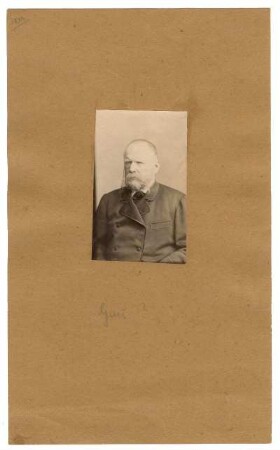 Portrait eines Mannes, vielleicht Herr Gau