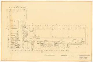 Evangelisches Gemeindezentrum, Herford: Kindergarten: Grundriss Erdgeschoss 1:50