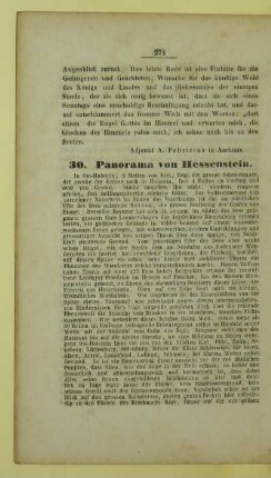 30. Panorama von Hessenstein
