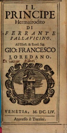 Il Principe Hermafrodito