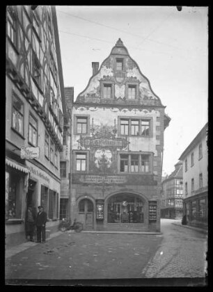 Brückengasse mit Götzelmann´schem Haus Richtung Marktplatz