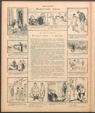 El joven león : El cuento cómico