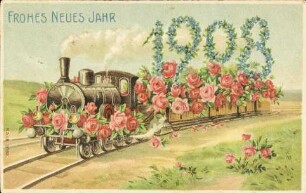Frohes Neues Jahr 1908