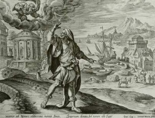 Zum: "Prophet Jona", 1. Kapitel: "Mache dich auf und gehe in die Stadt Ninive...aber Jona machte sich auf und flohvor dem Herren und wollte aufs Meer und dann hinab gen Japho."