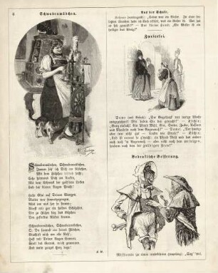 "Schwabenmädchen" "Zweierlei" "Bedenkliche Besserung"