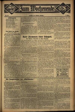 Zweite Ausgabe vom Sonntag, den 06. März 1932.