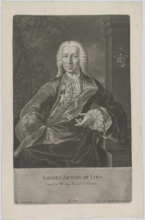 Bildnis des Ioannes Michael de Loen