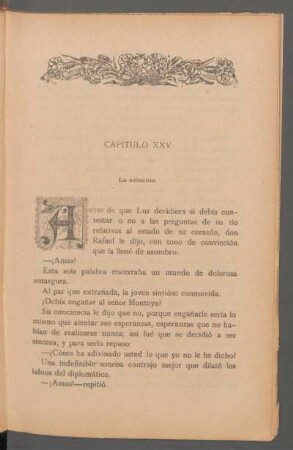 Capítulo XXV - La solución