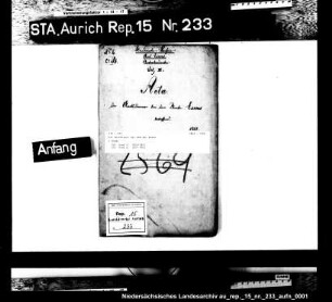 Der Amtsdiener bei dem Amt Esens