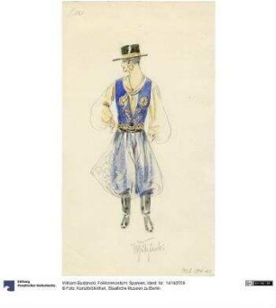 Folklorekostüm: Spanien