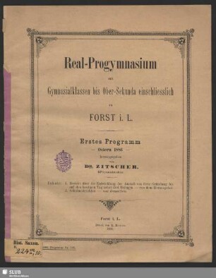 1.1886,Ostern: Programm : Ostern ...