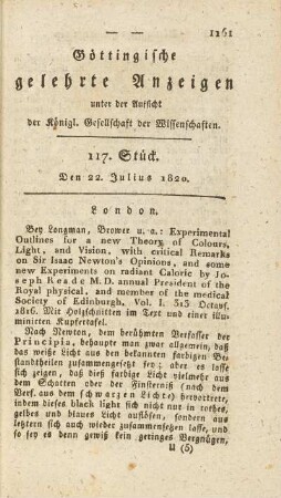 1820, 117: Stück