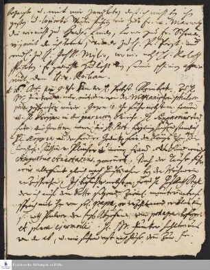 Tagebuch von Gotthilf August Francke.