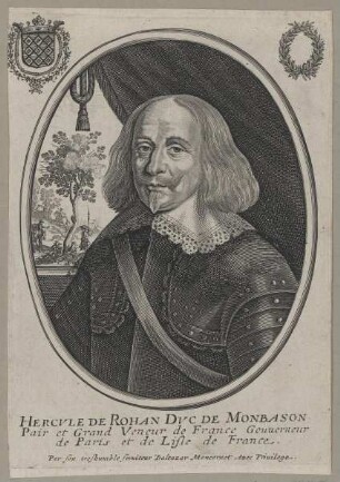 Bildnis des Hercvle de Rohan de Monbason