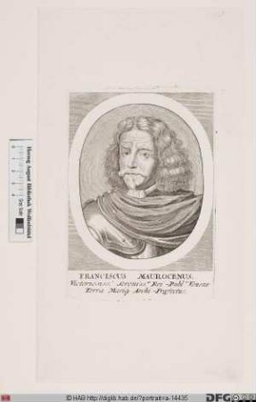 Bildnis Francesco Morosini (gen. il Peloponnesiaco)