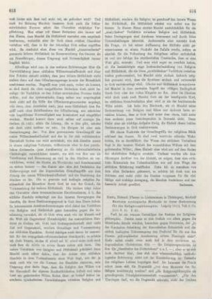 609-614 [Rezension] Mandel, Hermann, 1. Hälfte, Ethische Typenlehre