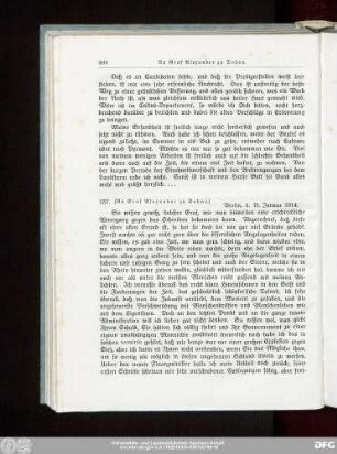 137. [An Graf Alexander zu Dohna.]