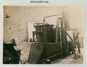 Foto einer Kalibatterie in der Luftverflüssigungsanlage Colmar