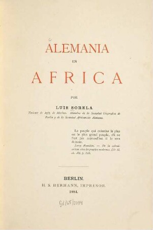 Alemania en Africa