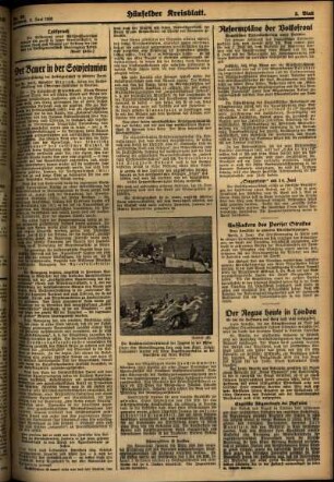 Zweite Ausgabe vom Mittwoch, den 03. Juni 1936.