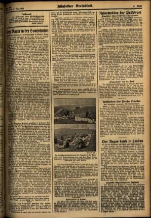 Zweite Ausgabe vom Mittwoch, den 03. Juni 1936.