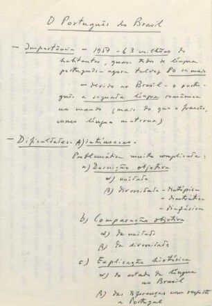 1-15, O Português do Brasil
