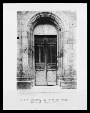 Saint-Pierre-et-Saint-Paul / Sankt Peter und Paul — Portal