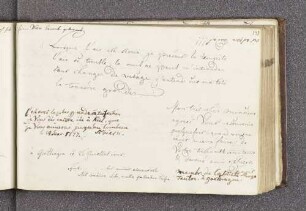 Schiern. – Incipit: Lorsque l'air est serein, je prevoir la tempête 'air se trouble, la nuit ne joeut [sic!] m'intimider. – Göttingen, 26.07.1775