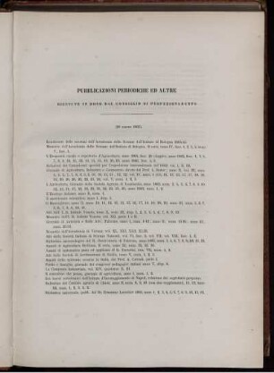 Publicazioni Periodiche Ed Altre