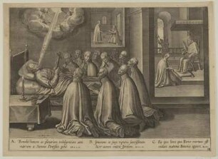 Tod des Ignatius von Loyola