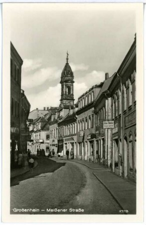 Großenhain. Meißner Straße