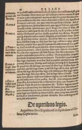 De operibus legis.