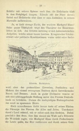 Küstrin. Marktplatz