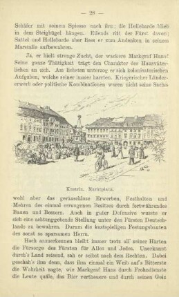 Küstrin. Marktplatz