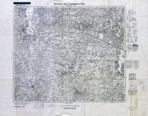 Reichskarte: Einheitsblatt 35 (1cm-Karte) Schwerin i. Meckl.-Ludwigslust-Plau