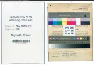 Entnazifizierung Robert Seyberth , geb. 09.11.1893 (Vertreter)