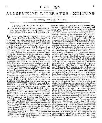 Thiess, J. O.: Predigten zur Beförderung einer heitern Frömmigkeit. Altona: Hammerich 1803