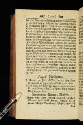 Aquæ Medicatæ.